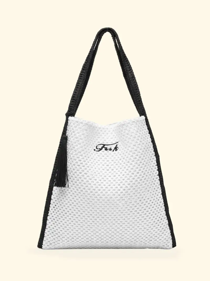 F**K Tote Bag Donna Bianca SW0004-WH