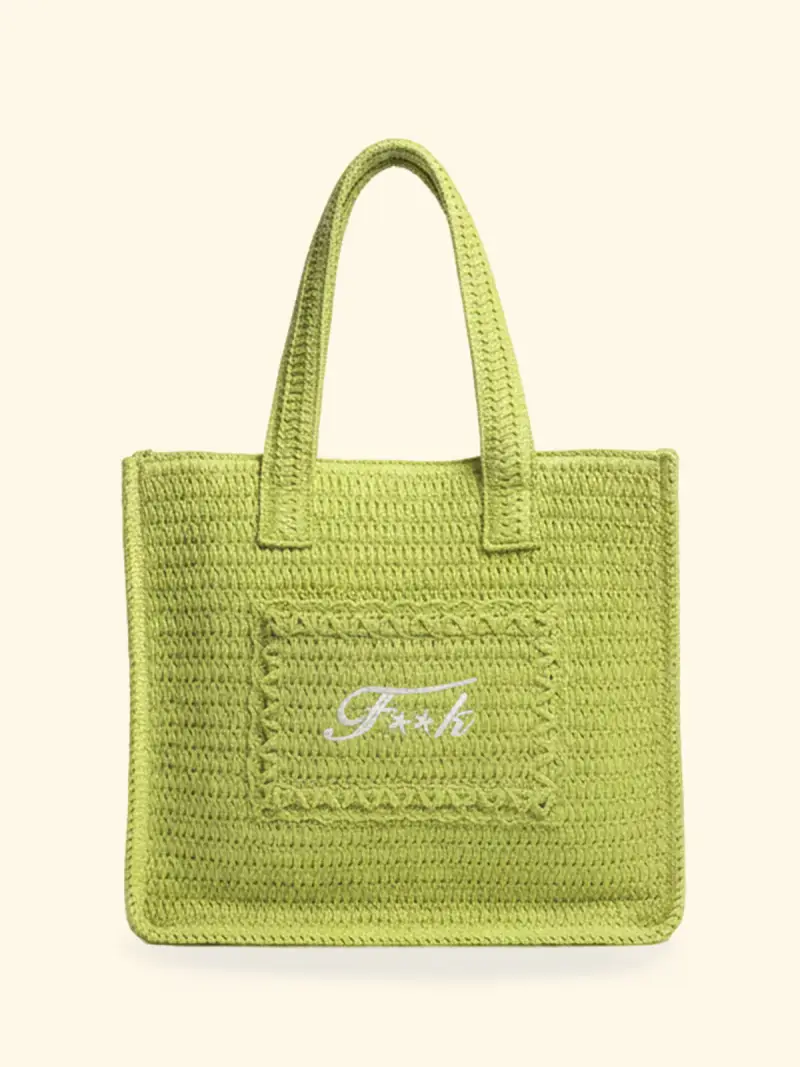 F**K Tote Bag Donna Lime SW0001-LI
