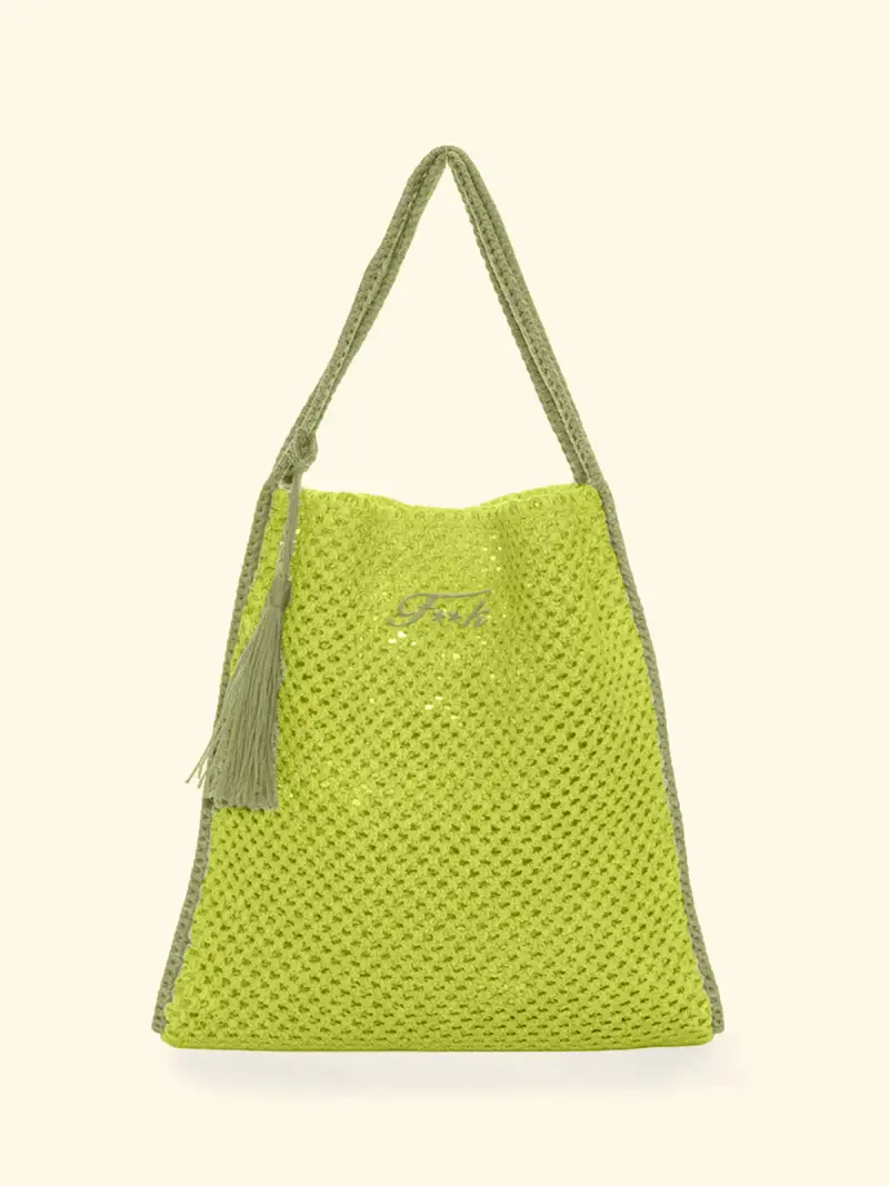 F**K Tote Bag Donna Lime SW0004-LI