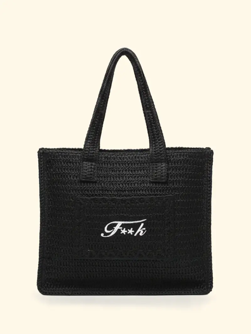 F**K Tote Bag Donna Nera SW0001-BK