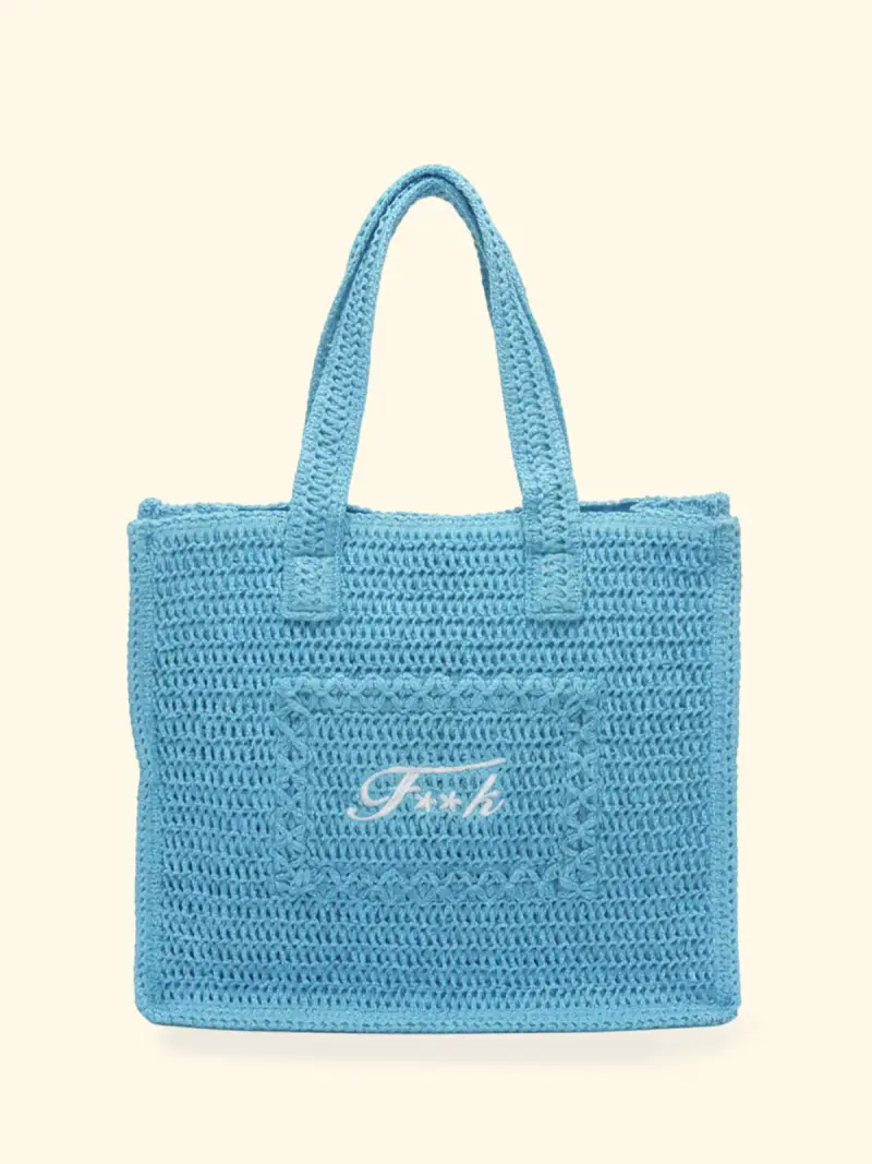 F**K Tote Bag Donna Turchese SW0001-TQ