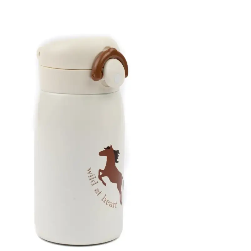 Fabelab Borraccia per bambini Wild at Heart Blanc