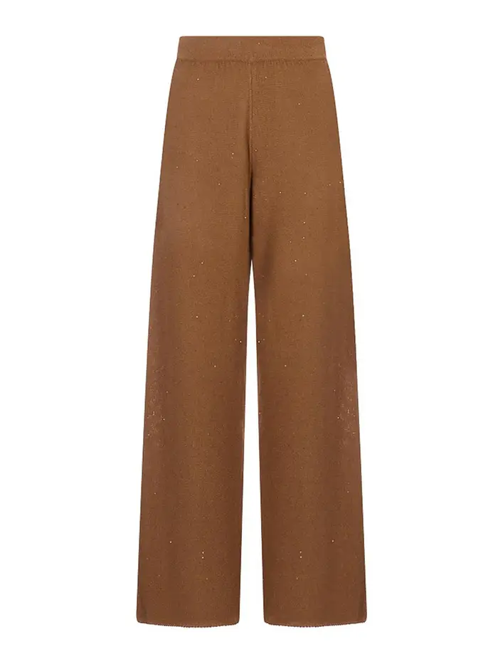 Fabiana Filippi Pantaloni Marrone