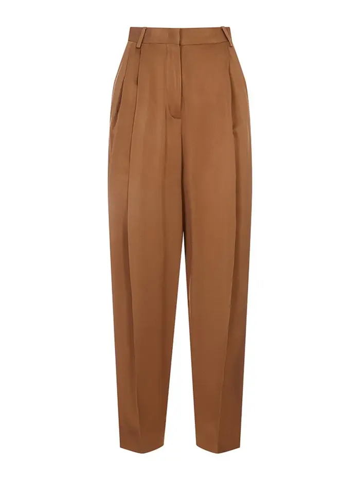 Fabiana Filippi Pantaloni Marrone