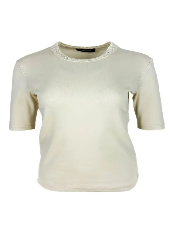 Fabiana Filippi T-shirt Crema