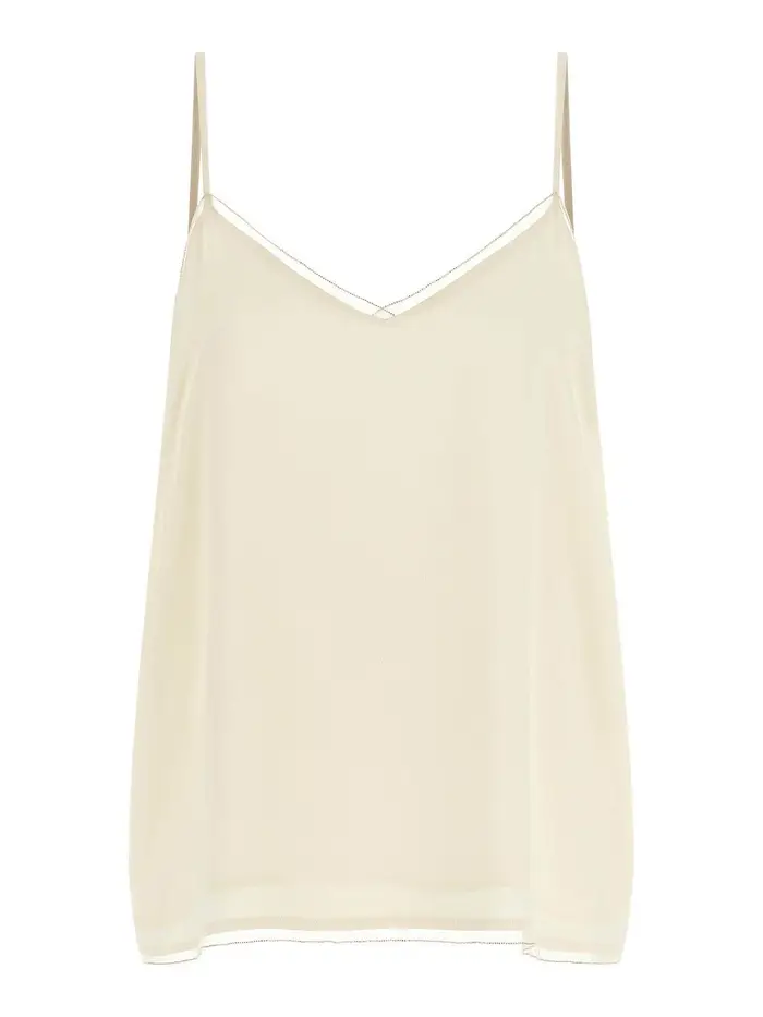 Fabiana Filippi Top Beige