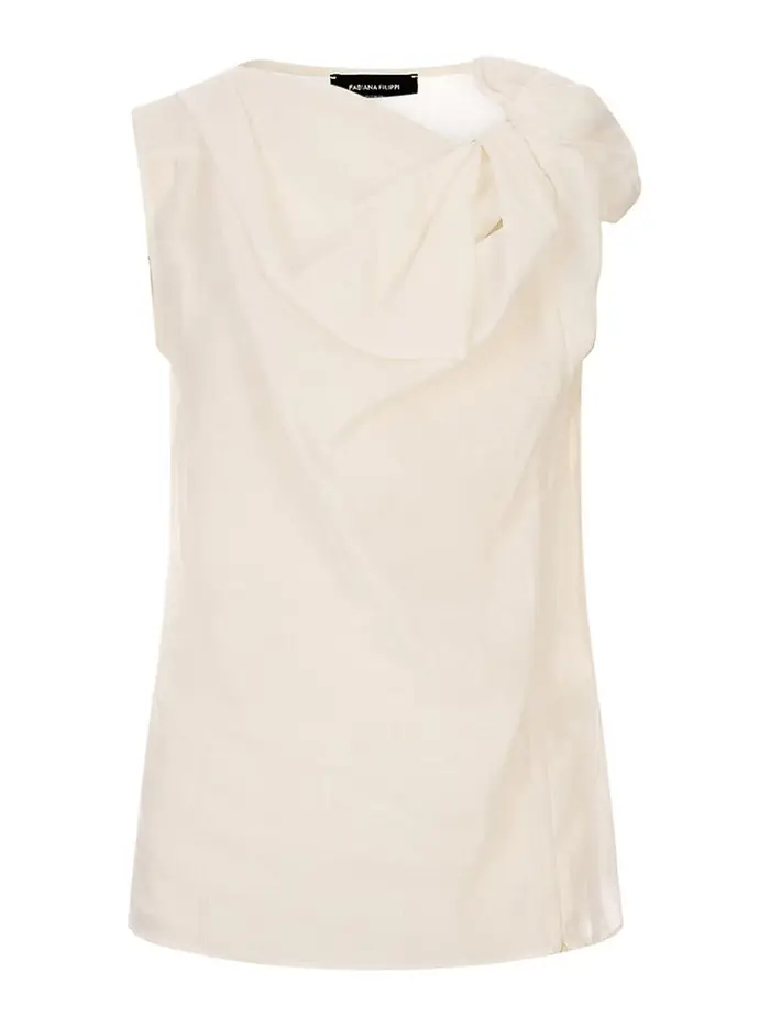 Fabiana Filippi Top Bianco