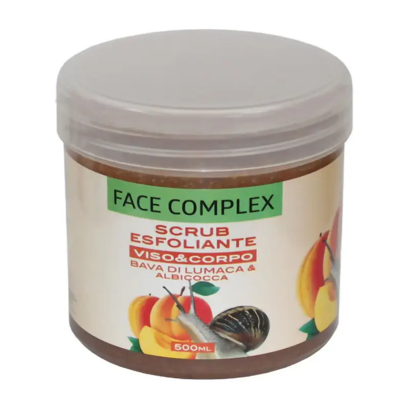 Face complex Scrub Esfoliante Viso&corpo Bava Di Lumaca E Albicocca 500 ml