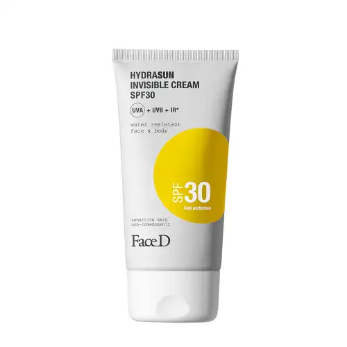 FaceD Hydrasun Invisible Cream SPF30 150ml - Crema solare corpo alta prot