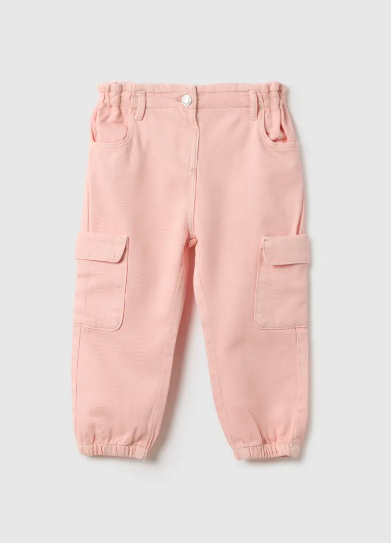 FAGOTTINO Pantaloni cargo Bambina Rosa 4154428