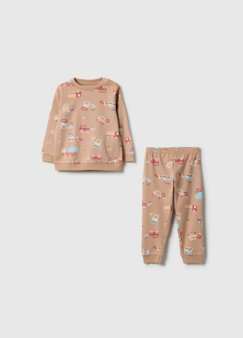 FAGOTTINO Pigiama Multicolor Da Neonato In Puro Cotone Regular Fit Con Stampe, Bambino, Multicolor