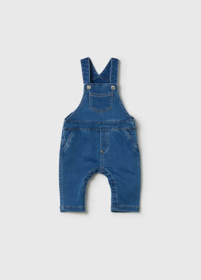 FAGOTTINO Salopette Neonato Denim 5086064