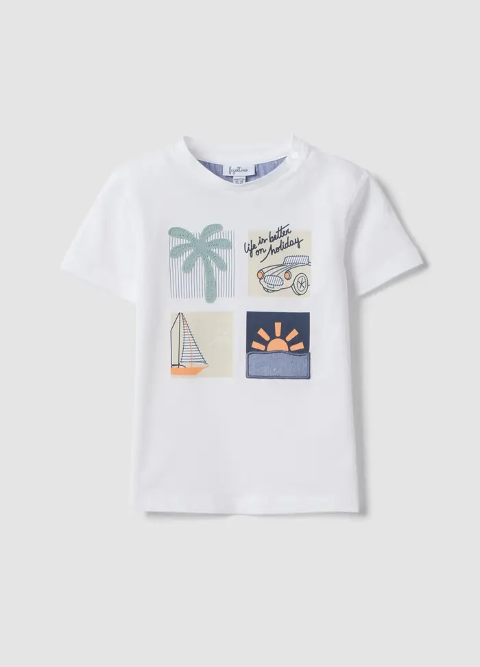 FAGOTTINO T-shirt Bambino Bianco 5184268
