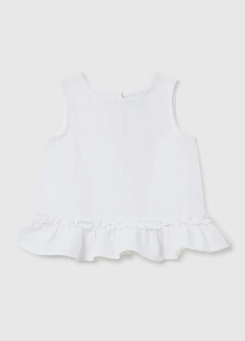 FAGOTTINO Top Bambina Bianco 3983824