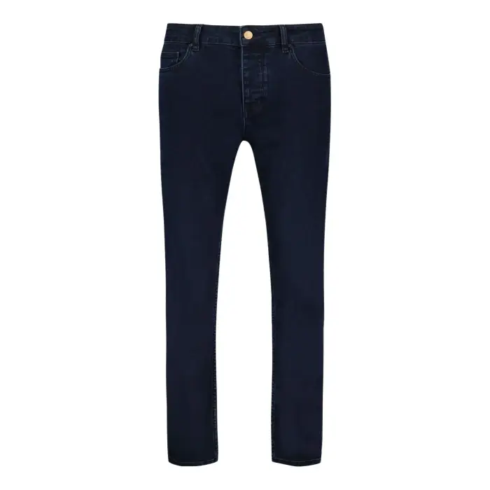 Faguo Jeans in cotone Denim Bleu