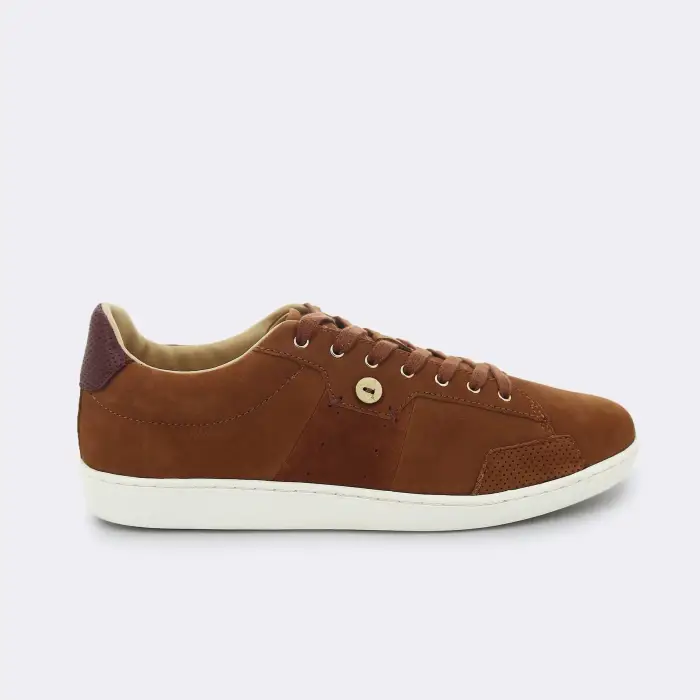 Faguo Scarpe hosta leather suede Jaune