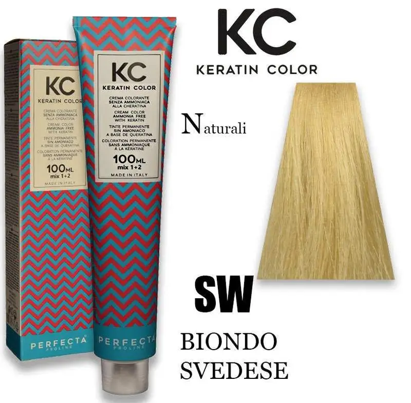 Faipa professional Kc keratin cream color 100 ml 10 biondo svedese