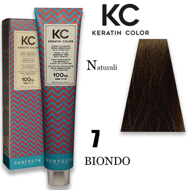 Faipa professional Kc keratin cream color 100 ml 7