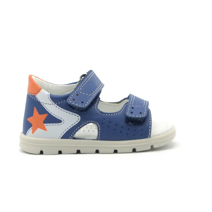 Falcotto Sandali bambini Fubbi sandalo primo passo in pelle Blu