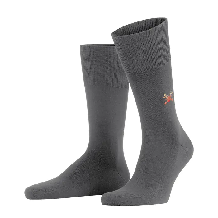 Airport Rudolph Uomo Calzini Grigio