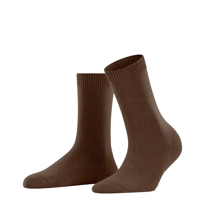 Cosy Wool Donna Calze Marrone