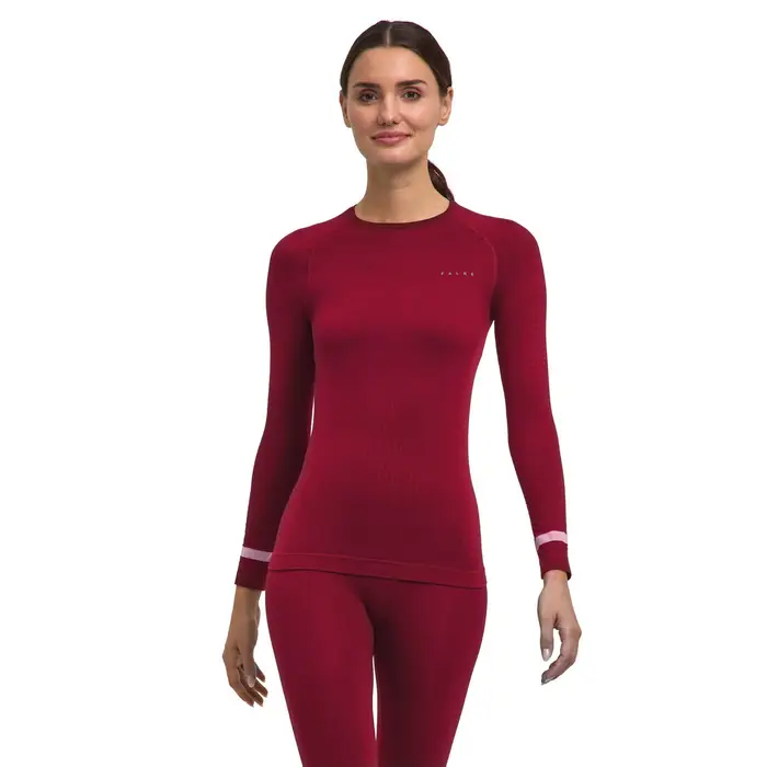 Donna Maglia a manica lunga Warm Rosso