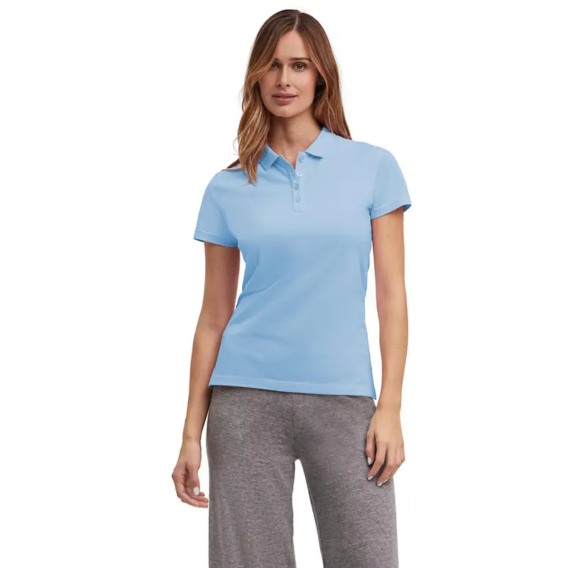 FALKE Polo Donna Blu 2419005