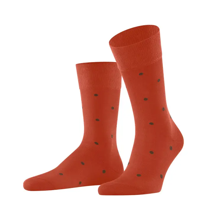 Dot Uomo Calze Arancio