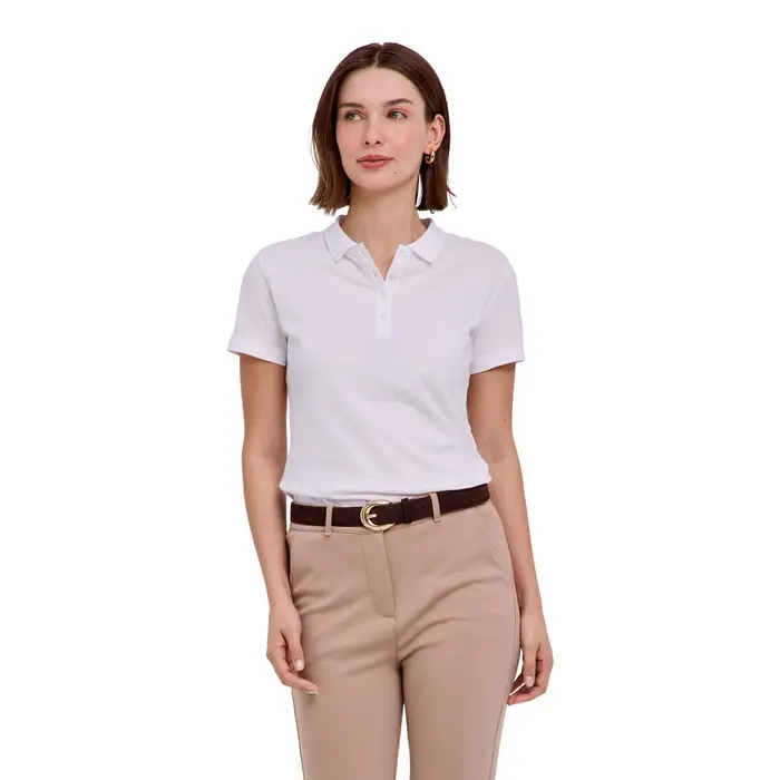 FALKE Polo Donna Bianco 2419002