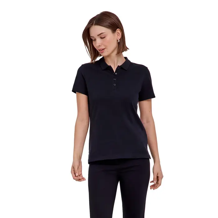 FALKE Polo Donna Nero 2419003