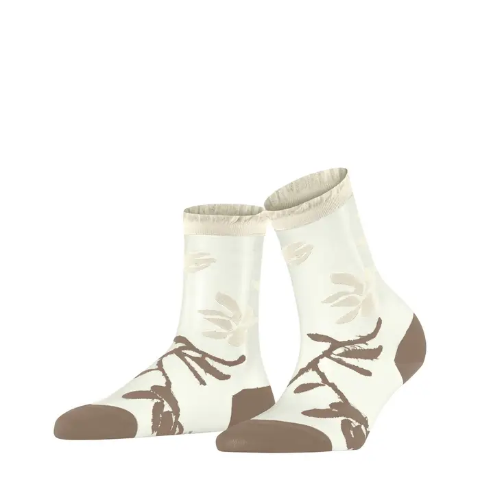 FALKE Garden Villa Donna Calze Marrone