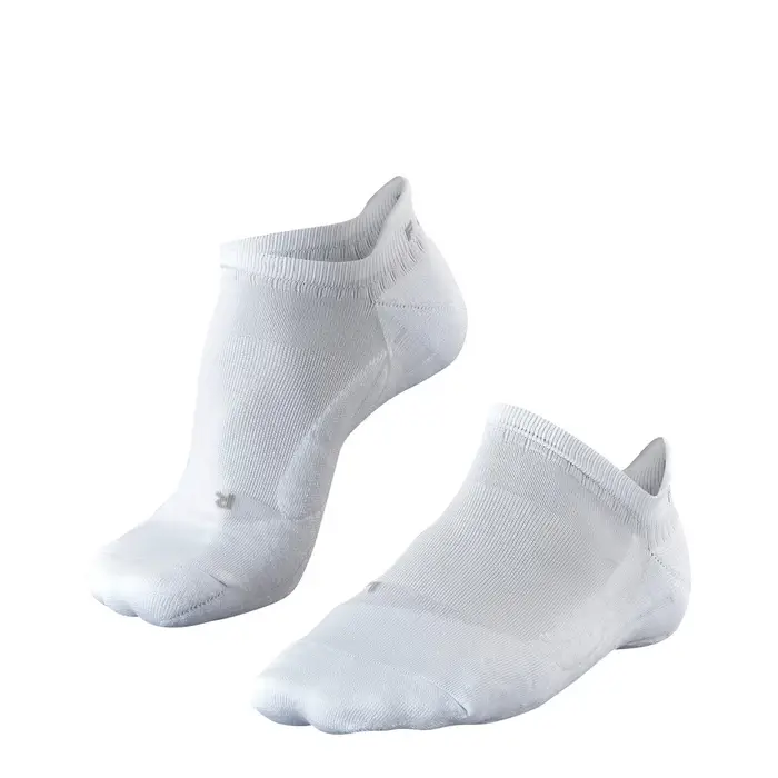 FALKE GO2 Invisible Uomo Golf Fantasmini Bianco