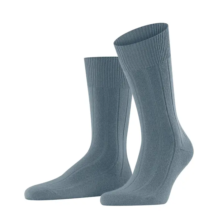 Lhasa Rib Uomo Calze Blu