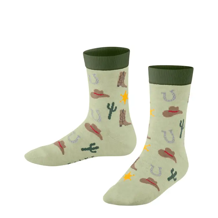 FALKE Little Cowboy Bambino Calze Verde