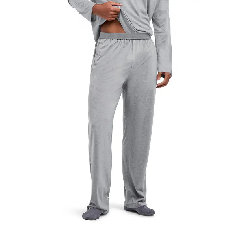 FALKE Lounge Uomo Pantaloni Grigio