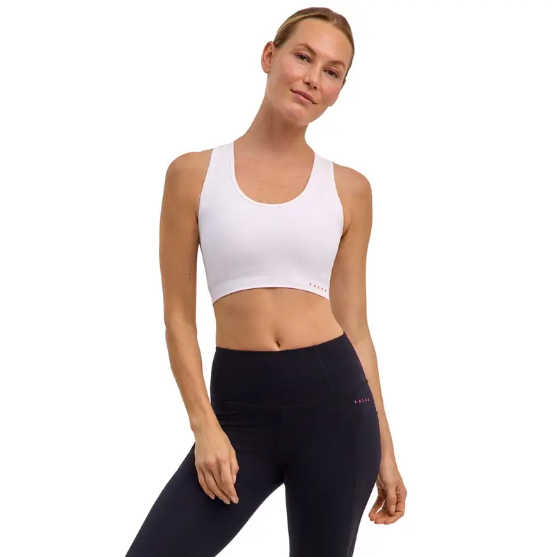 FALKE Madison Low Support Donna Reggiseno sportivo Bianco