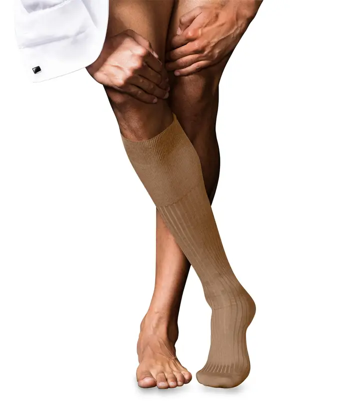 FALKE No 7 Finest Merino Uomo Gambaletti Marrone