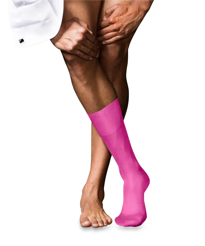 FALKE No 9 Pure Fil d´Écosse Uomo Calze Rosa fucsia