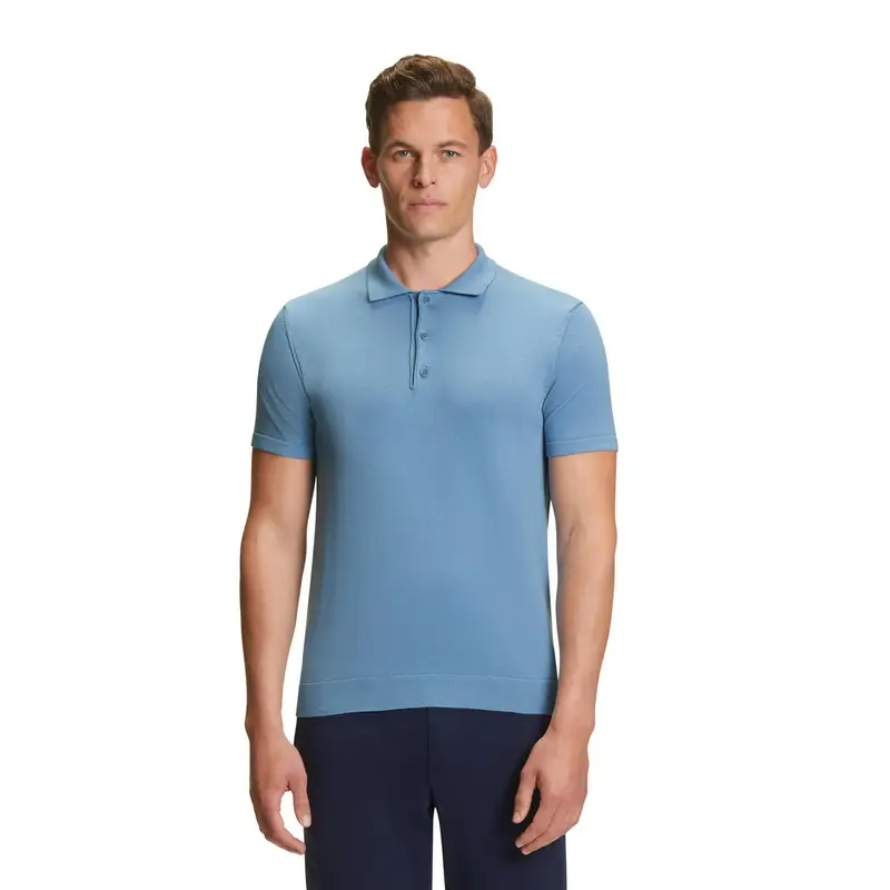 FALKE Polo Uomo Blu 4364242