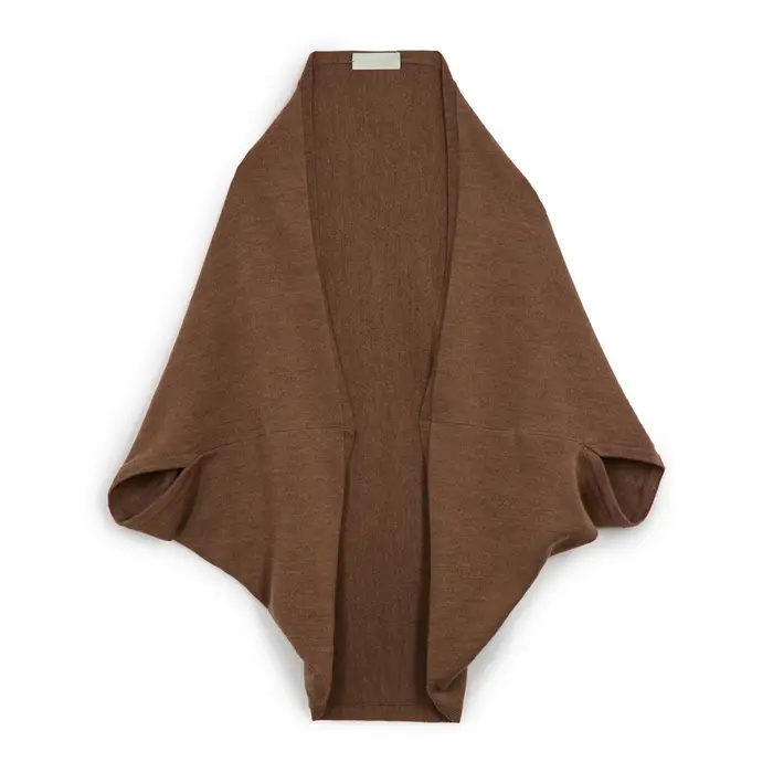 Pure Merino Donna Sciarpa Marrone