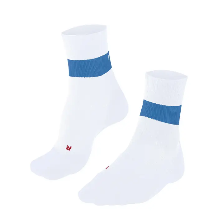 RU Compression Stabilizing Uomo Running Calze Bianco