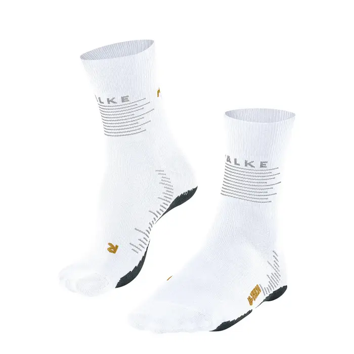 RU True Motion Uomo Running Calze Bianco