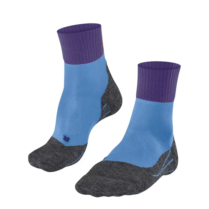 FALKE TK2 Explore Cool Short Donna Trekking Calzini corti Grigio