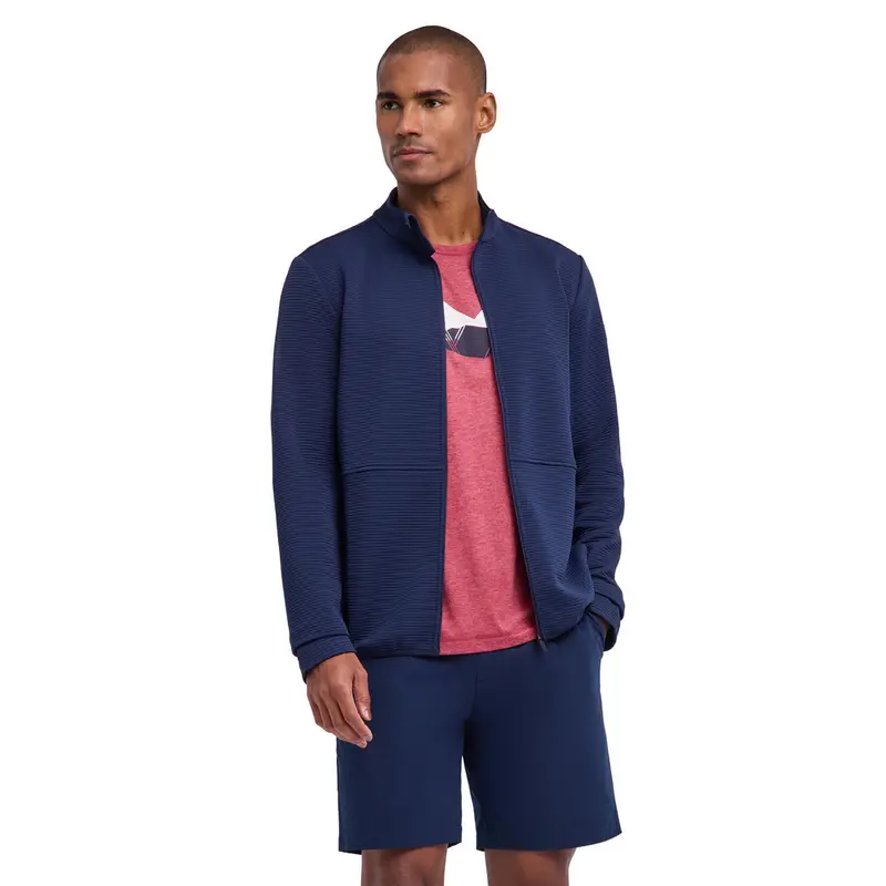 FALKE Uomo Giacca con zip Blu