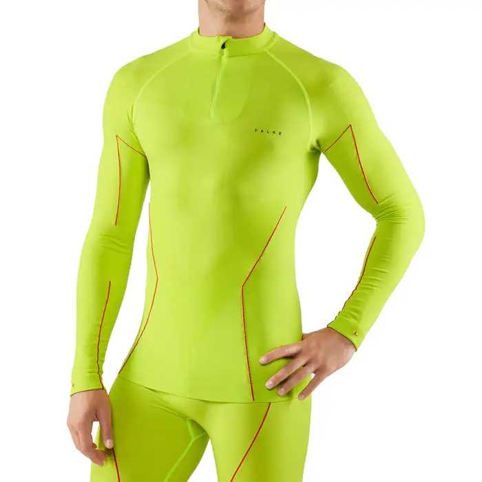 Uomo Maglia a manica lunga Warm Giallo