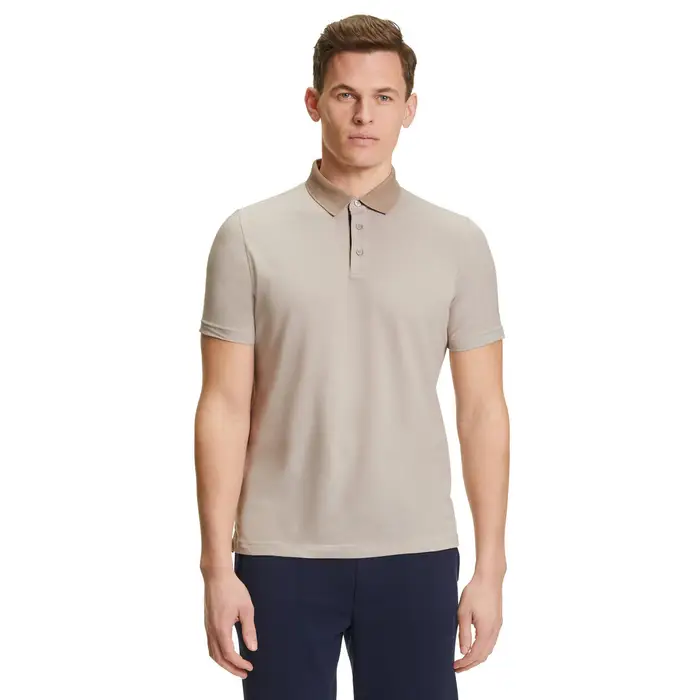 Uomo Polo shirt Beige