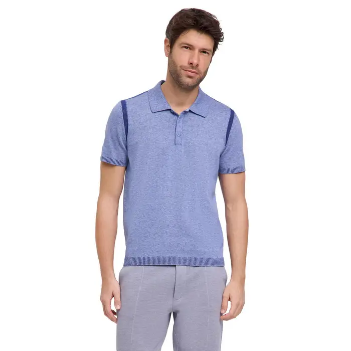 Uomo Polo shirt Blu