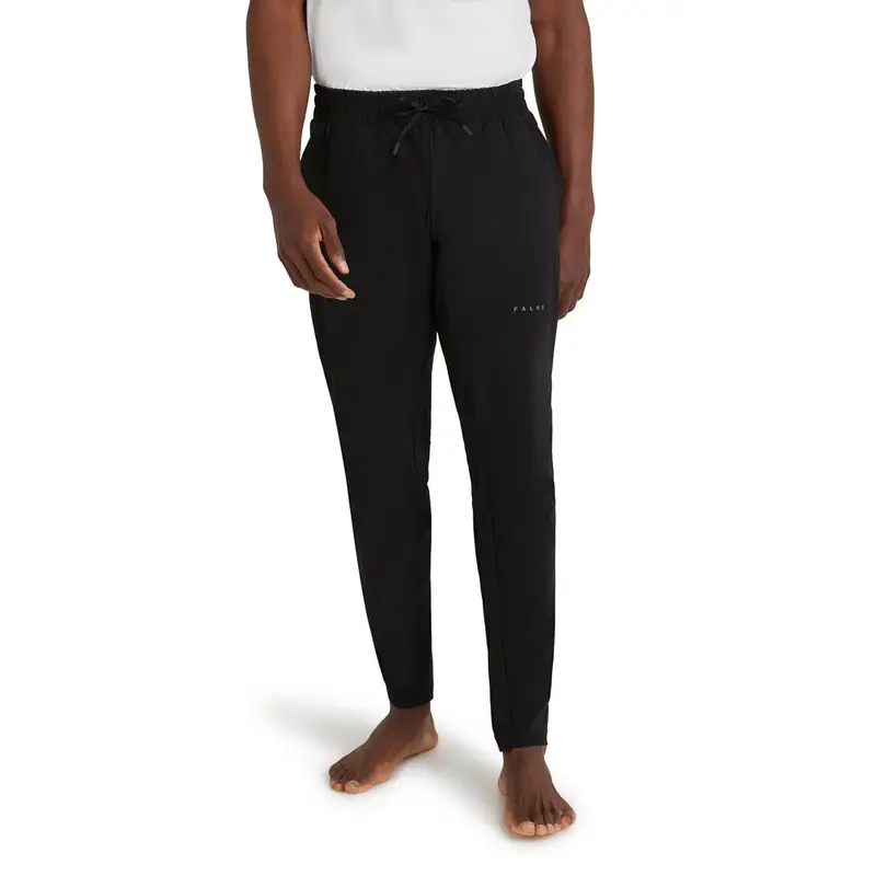 FALKE Uomo Training Pantaloni Nero