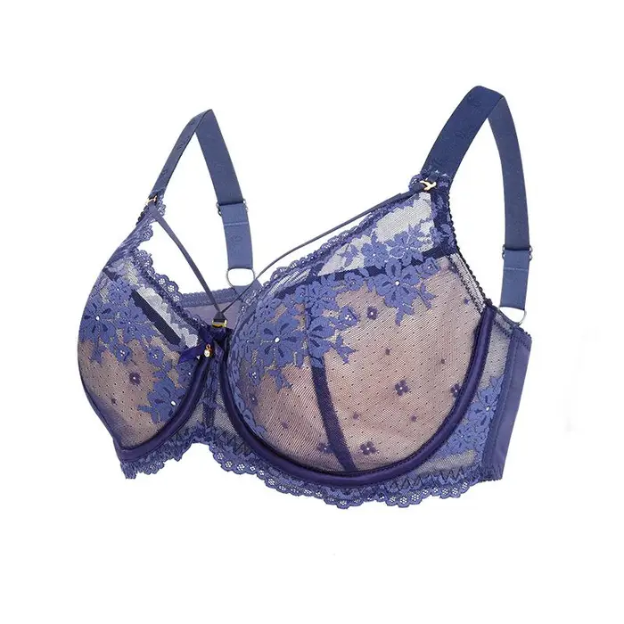 Reggiseni sexy in pizzo da donna Reggiseno push up taglie forti Reggiseno con ferretto Intimo da donna dalla 34 alla 52 52E