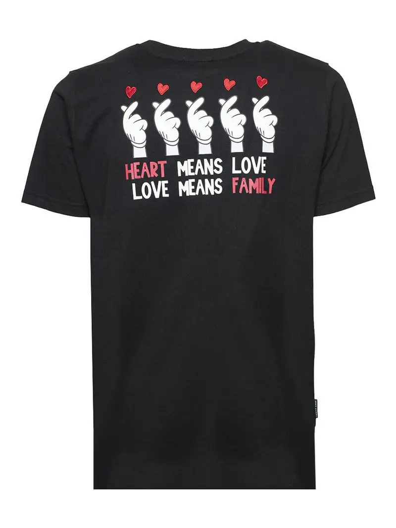 Family First Maglietta B-Abbracci Nero